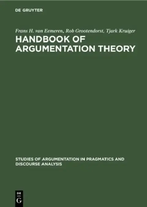 Cover of Handbook of Argumentation Theory