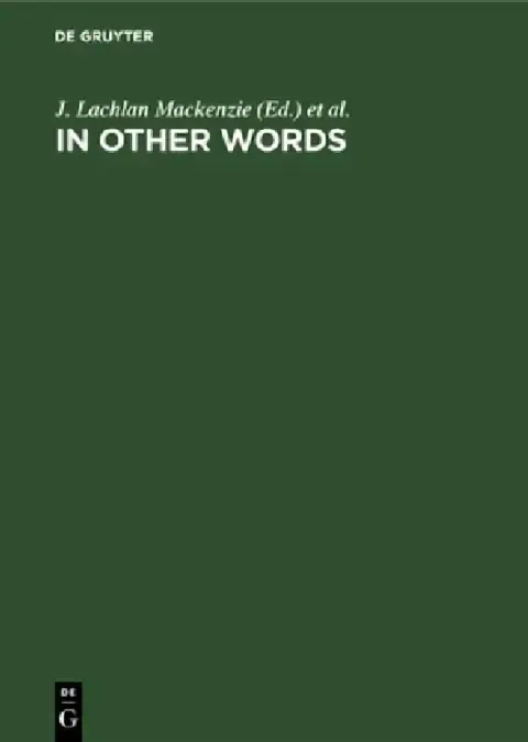 Cover of In Other Words