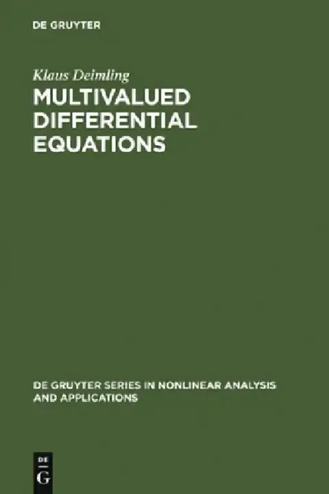 Cover of Multivalued Differential Equations