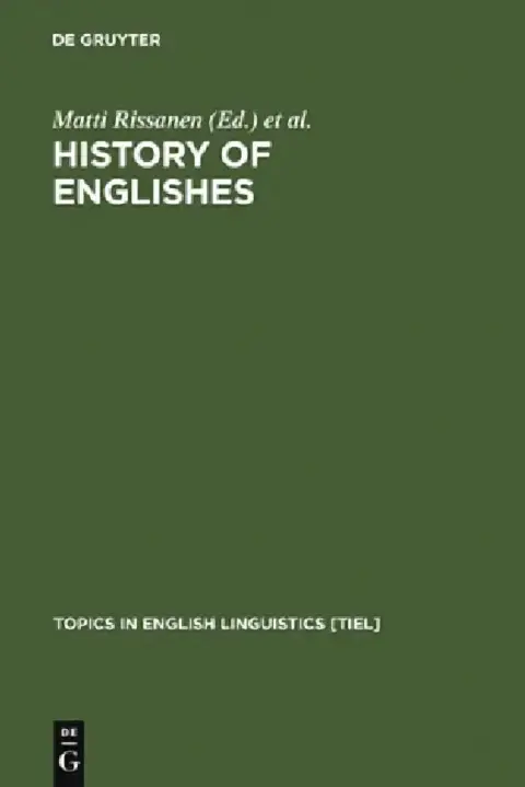 Cover of History of Englishes