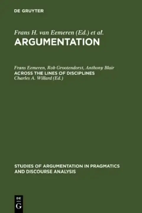 Cover of Across the Lines of Disciplines