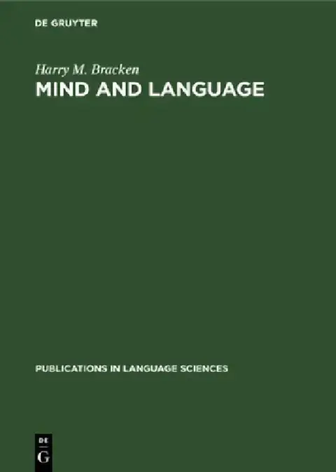 Cover of Mind and Language