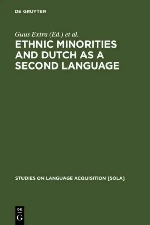 Cover of Ethnic Minorities and Dutch as a Second Language