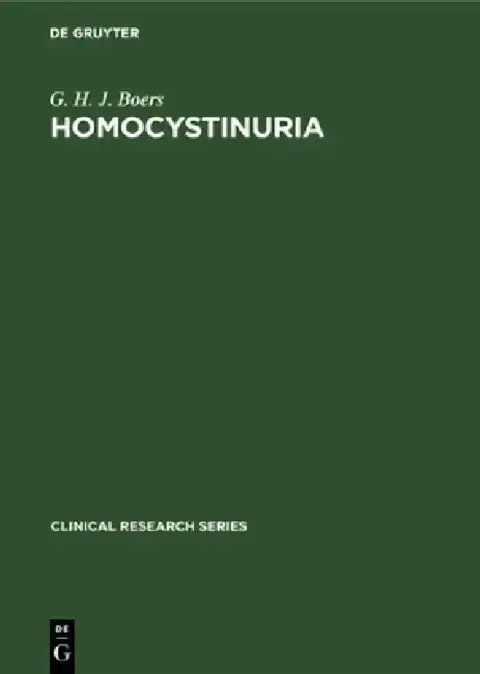 Cover of Homocystinuria