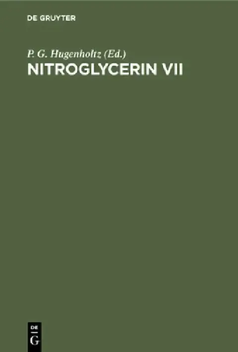 Cover of Nitroglycerin VII