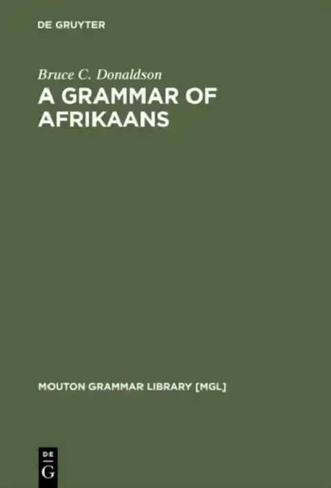 Cover of A Grammar of Afrikaans