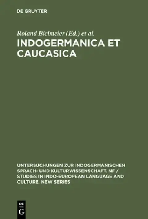 Cover of Indogermanica Et Caucasica