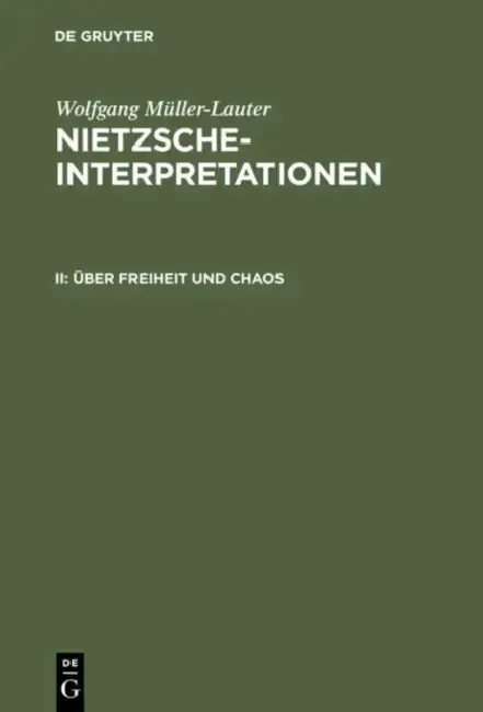 Cover of Über Freiheit und Chaos