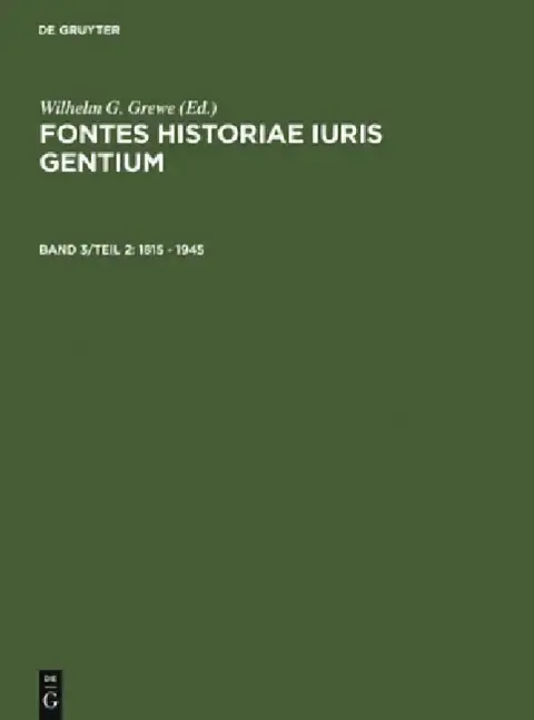 Cover of 1815 - 1945