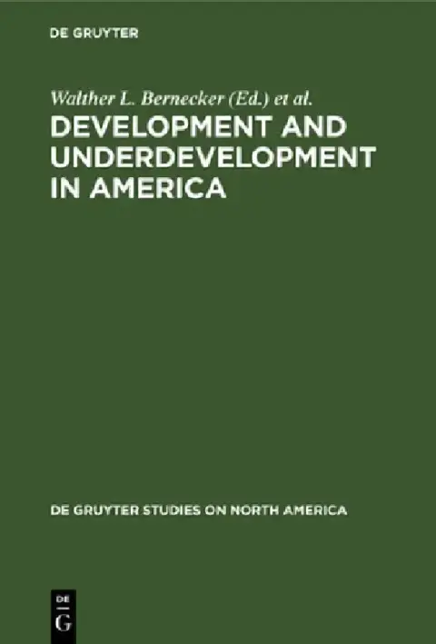 Cover of Development and Underdevelopment in America