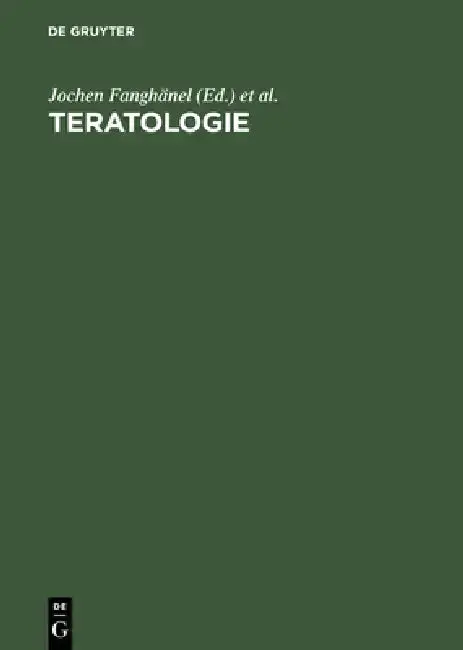 Cover of Teratologie
