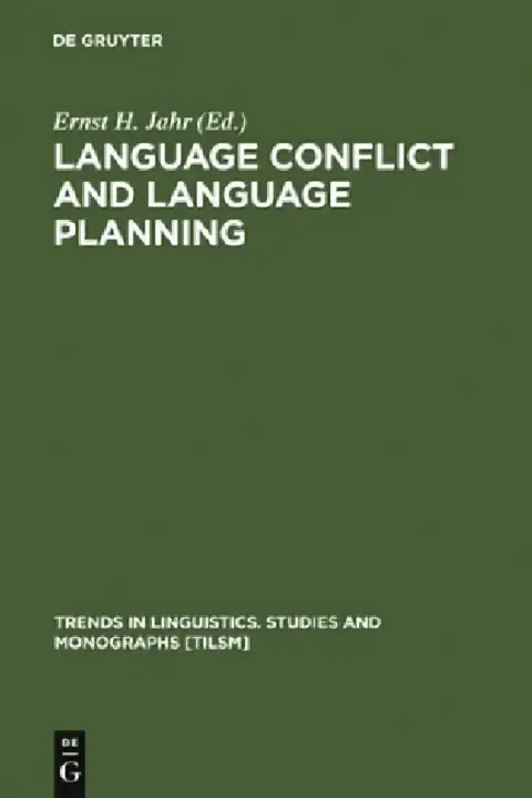 Cover of Language Conflict and Language Planning
