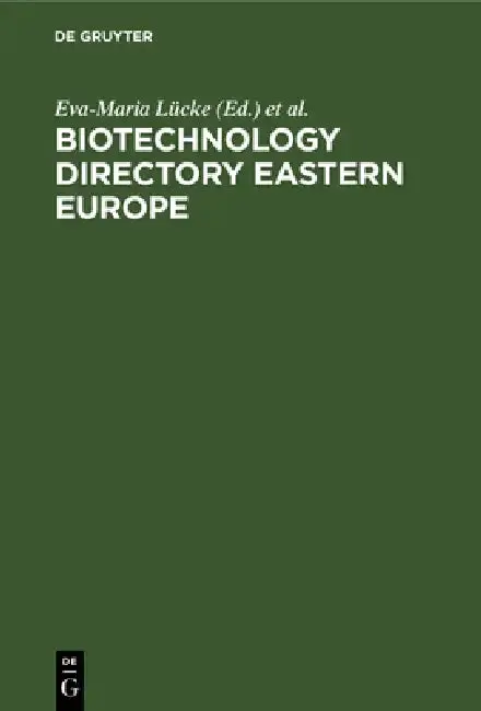 Cover of Biotechnology Directory Eastern Europe