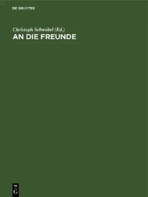 Cover of An Die Freunde