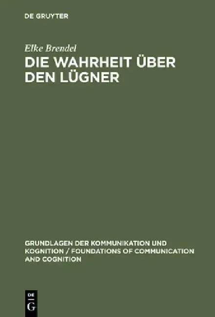 Cover of Die Wahrheit über den Lügner