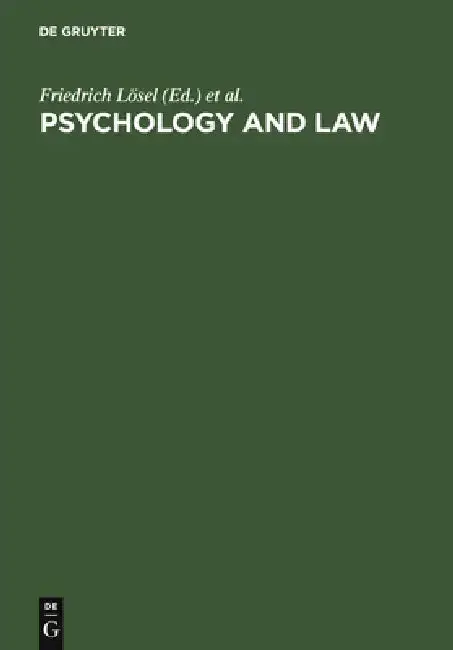Cover of Psychology and Law