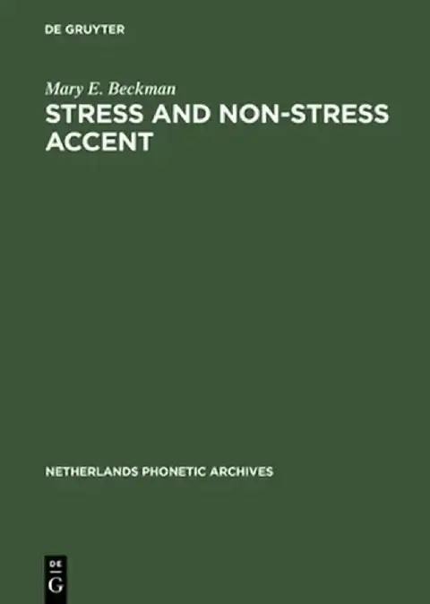 Cover of Stress and Non-Stress Accent