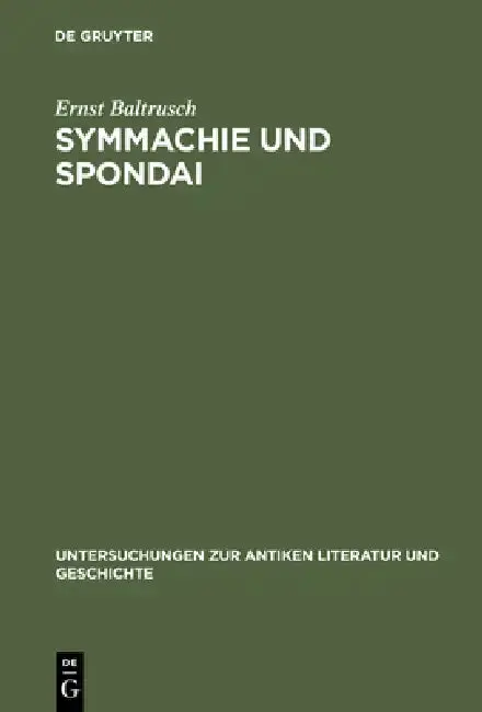 Cover of Symmachie Und Spondai