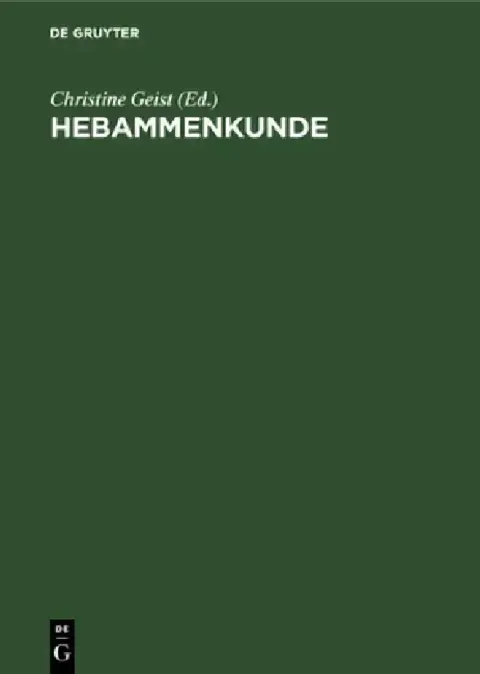 Cover of Hebammenkunde