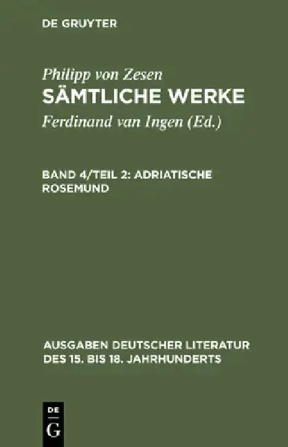 Cover of Adriatische Rosemund