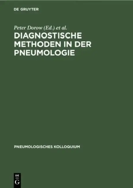 Cover of Diagnostische Methoden in der Pneumologie
