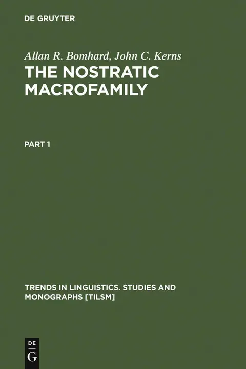 Cover of The Nostratic Macrofamily