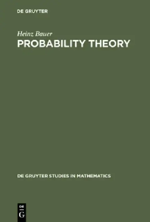 Cover of Probability Theory