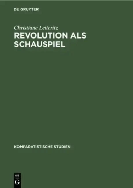 Cover of Revolution ALS Schauspiel