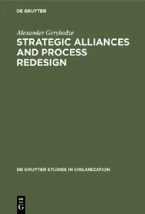 Cover of Strategic Alliances and Process Redesign