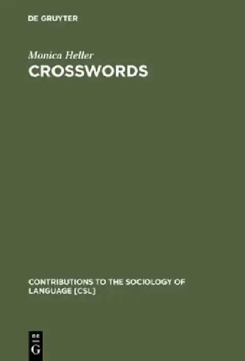 Cover of Crosswords