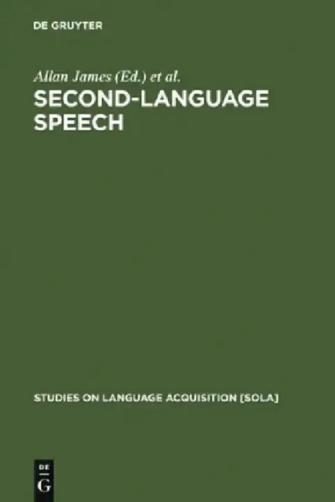 Cover of Second-Language Speech