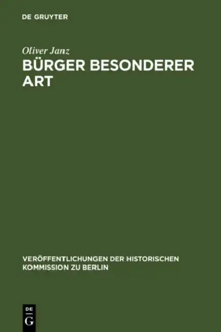 Cover of Bürger besonderer Art