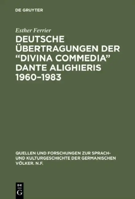 Cover of Deutsche Übertragungen der "Divina Commedia" Dante Alighieris 1960-1983