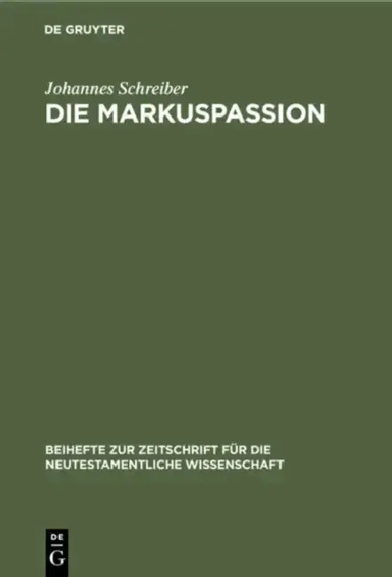 Cover of Die Markuspassion