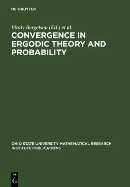 Cover of Convergence in Ergodic Theory and Probability