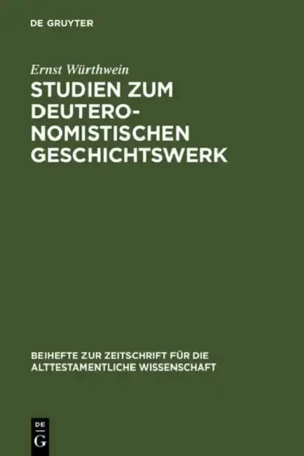 Cover of Studien zum Deuteronomistischen Geschichtswerk