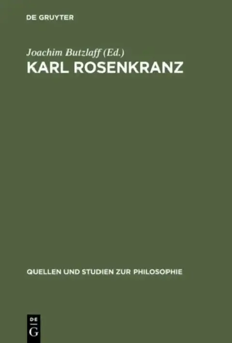 Cover of Karl Rosenkranz