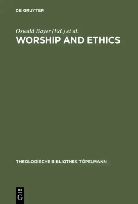 Cover of Worship and Ethics