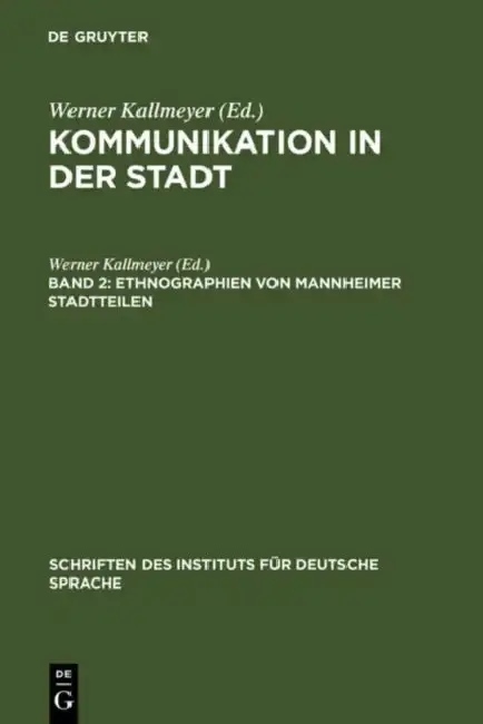 Cover of Ethnographien von Mannheimer Stadtteilen
