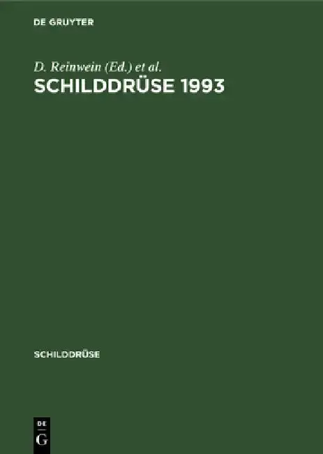 Cover of Schilddrüse 1993