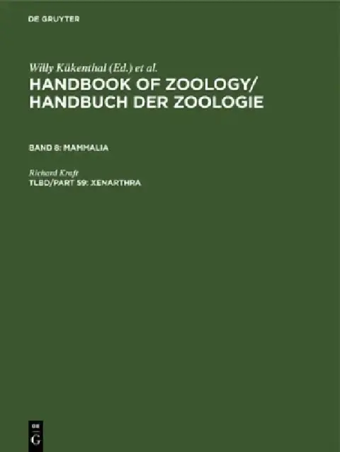 Cover of Xenarthra