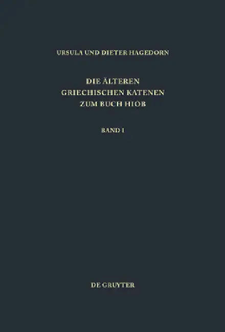 Cover of Einleitung, Prologe Und Epiloge, Fragmente Zu Hiob 1,1 - 8,22