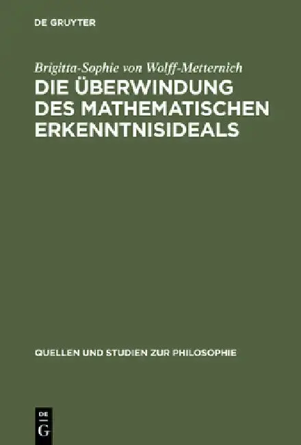 Cover of Die Überwindung des mathematischen Erkenntnisideals