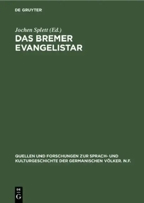 Cover of Das Bremer Evangelistar