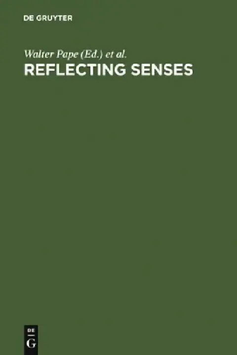 Cover of Reflecting Senses