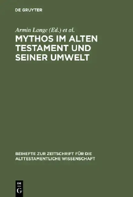Cover of Mythos im Alten Testament und seiner Umwelt