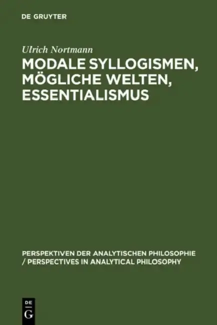 Cover of Modale Syllogismen, mögliche Welten, Essentialismus