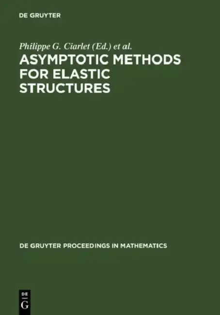 Cover of Asymptotic Methods for Elastic Structures