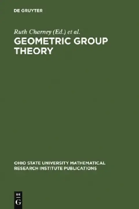 Cover of Geometric Group Theory
