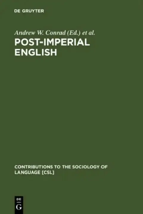 Cover of Post-Imperial English
